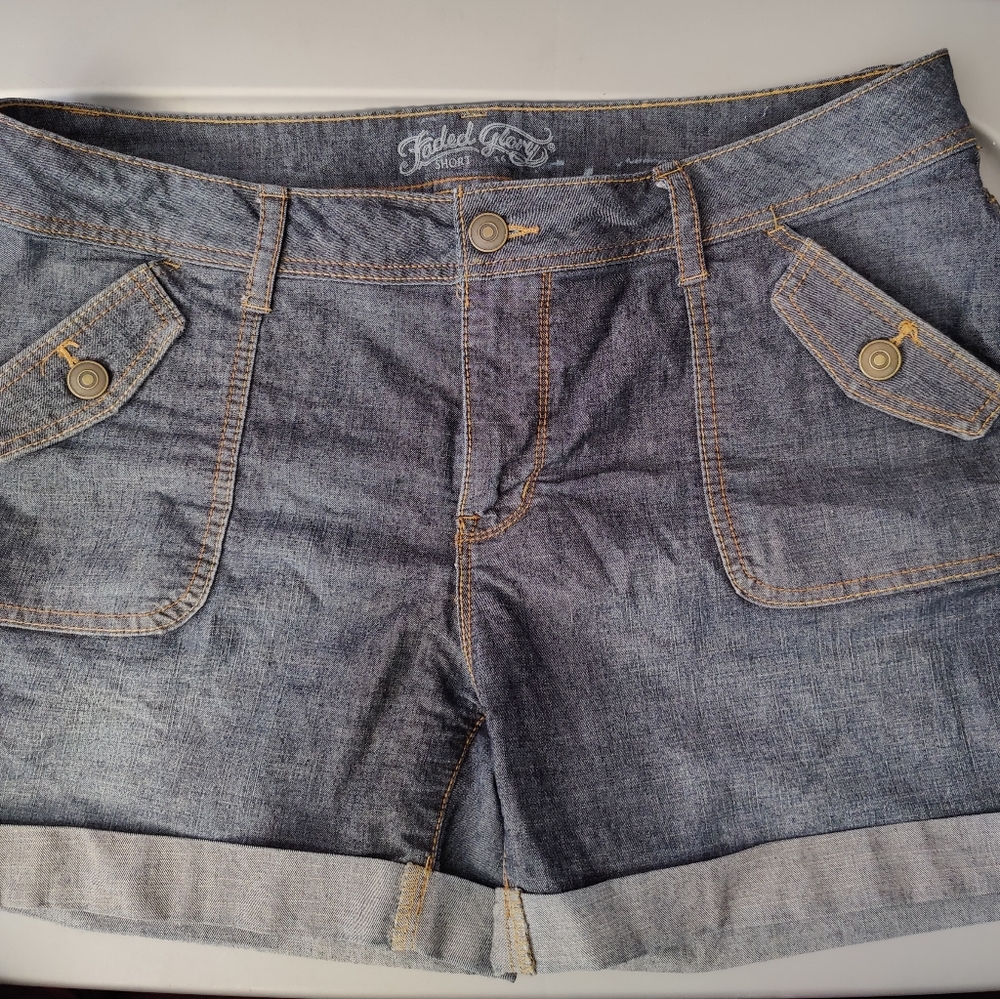 Faded Glory size 16 denim shorts